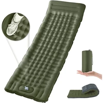 ¿Cuál es el rango de precios de las camas de camping infladas?